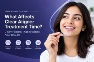 What affects clear aligner treatment time – seven factors influencing orthodontic progress